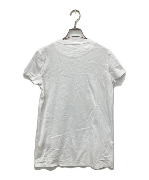 HERMES（エルメス）HERMES (エルメス) Hロゴ刺繍カットワンピース ホワイト サイズ:36の古着・服飾アイテム