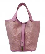 HERMESエルメス）の古着「ピコタンロックPM」｜ピンク