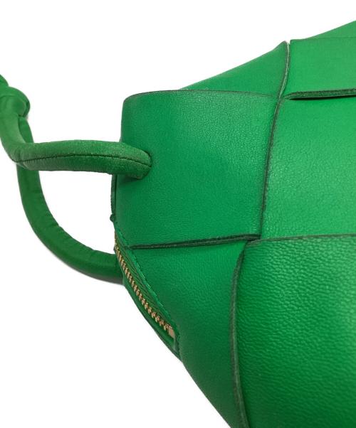 BOTTEGA VENETA（ボッテガベネタ）BOTTEGA VENETA (ボッテガベネタ) ショルダーバッグ グリーンの古着・服飾アイテム