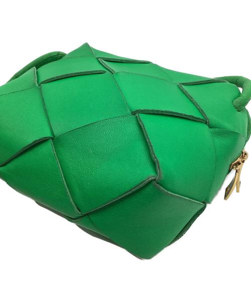 BOTTEGA VENETA（ボッテガベネタ）BOTTEGA VENETA (ボッテガベネタ) ショルダーバッグ グリーンの古着・服飾アイテム