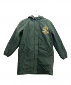 POLO RALPH LAURENポロ・ラルフローレン）の古着「フーデッドロゴコート」｜グリーン