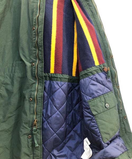 POLO RALPH LAUREN（ポロ・ラルフローレン）POLO RALPH LAUREN (ポロ・ラルフローレン) フーデッドロゴコート グリーン サイズ:Ｓの古着・服飾アイテム