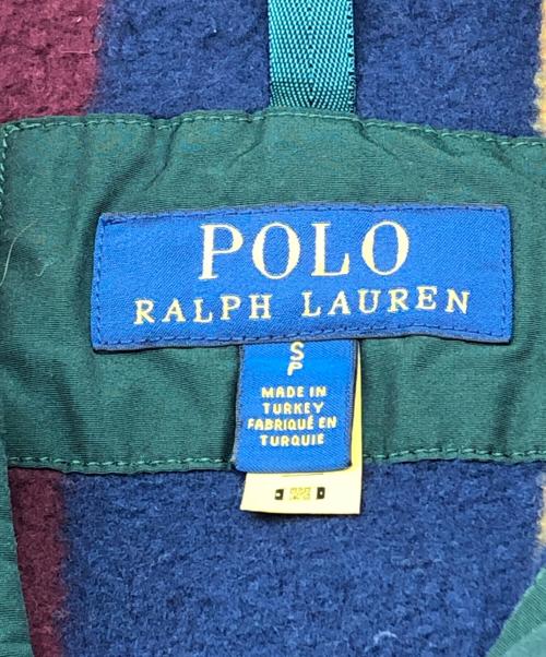 POLO RALPH LAUREN（ポロ・ラルフローレン）POLO RALPH LAUREN (ポロ・ラルフローレン) フーデッドロゴコート グリーン サイズ:Ｓの古着・服飾アイテム