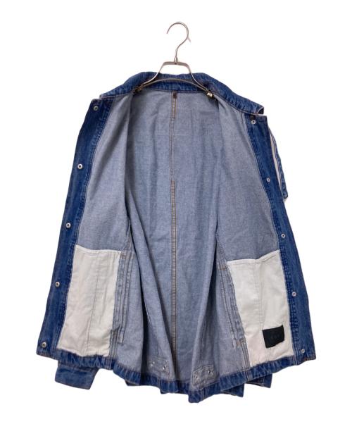 KBF（ケービーエフ）KBF (ケービーエフ) カラーデニムブルゾン ブルー サイズ:oneの古着・服飾アイテム