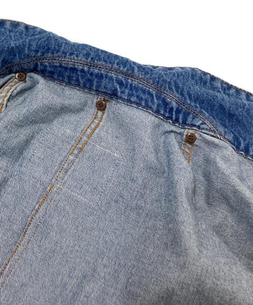 KBF（ケービーエフ）KBF (ケービーエフ) カラーデニムブルゾン ブルー サイズ:oneの古着・服飾アイテム