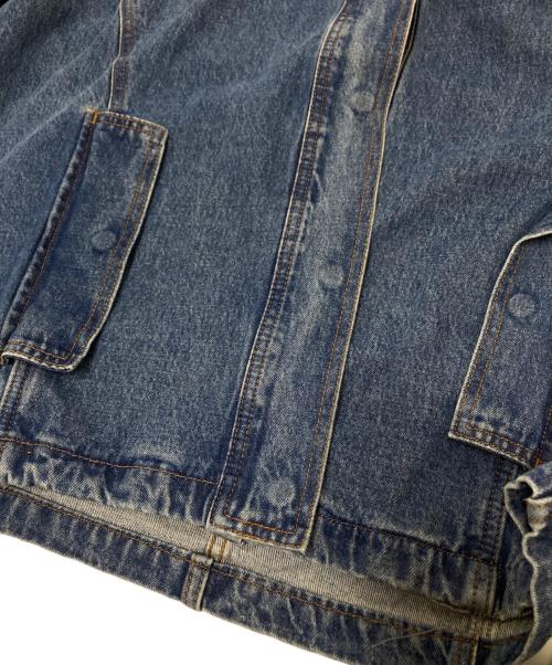 KBF（ケービーエフ）KBF (ケービーエフ) カラーデニムブルゾン ブルー サイズ:oneの古着・服飾アイテム