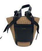 VIOLAd'OROヴィオラドーロ）の古着「カゴバッグ」｜ベージュ