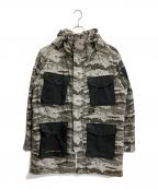 A BATHING APEアベイシングエイプ）の古着「CAMO MILITARY JACKET」｜グレー