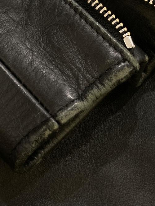 Schott（ショット）Schott (ショット) ライナー付シングルライダースジャケット　6061 ブラック サイズ:42の古着・服飾アイテム