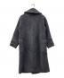 ANAYI (アナイ) カーリーボアロングコート グレー サイズ:34：18000円