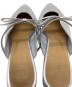 中古・古着 Bonum (ボナム) ribbon pointed mule シルバー サイズ:36：5000円