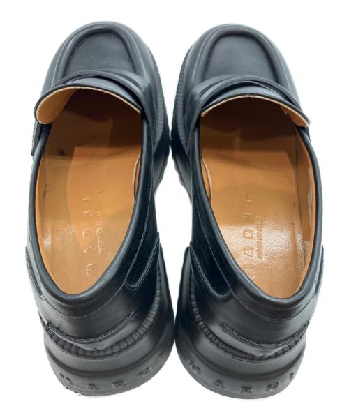 MARNI（マルニ）MARNI (マルニ) プラットフォーム ローファー ブラック サイズ:36の古着・服飾アイテム