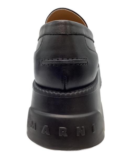 MARNI（マルニ）MARNI (マルニ) プラットフォーム ローファー ブラック サイズ:36の古着・服飾アイテム