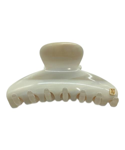 ALEXANDRE de Paris（アレクサンドルドゥパリ）ALEXANDRE de Paris (アレクサンドルドゥパリ) ヘアクリップ アイボリーの古着・服飾アイテム