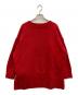 house of lotus (ハウスオブロータス) ファインウールVネックプルオーバー レッド サイズ:M 未使用品：10000円