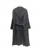 house of lotusハウスオブロータス）の古着「ツインセットチェスターコート」｜ブラック