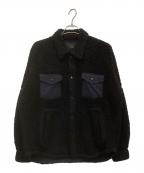 TENEOテネオ）の古着「ボアジャケット」｜ブラック