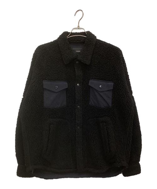 TENEO（テネオ）TENEO (テネオ) ボアジャケット ブラック サイズ:3の古着・服飾アイテム