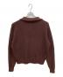 NKNIT (エヌニット) スキッパーニット ブラウン サイズ:2：7000円
