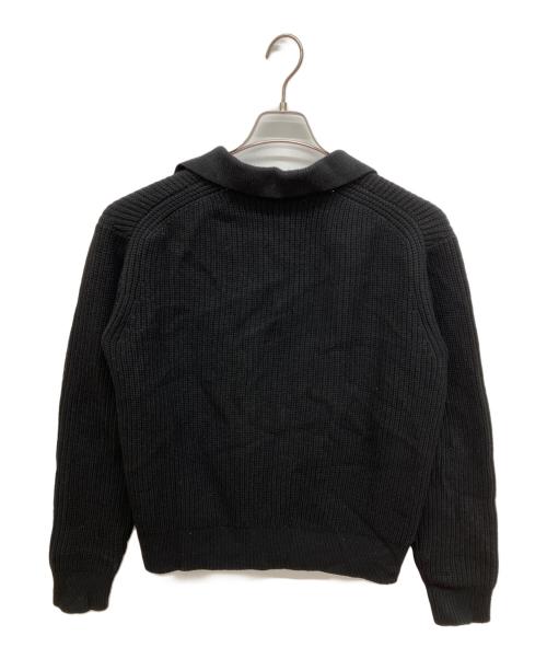 NKNIT（ンニット）NKNIT (エヌニット) スキッパーニット ブラック サイズ:-の古着・服飾アイテム