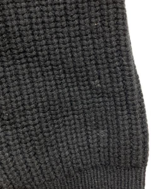 NKNIT（ンニット）NKNIT (エヌニット) スキッパーニット ブラック サイズ:-の古着・服飾アイテム