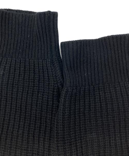 NKNIT（ンニット）NKNIT (エヌニット) スキッパーニット ブラック サイズ:-の古着・服飾アイテム