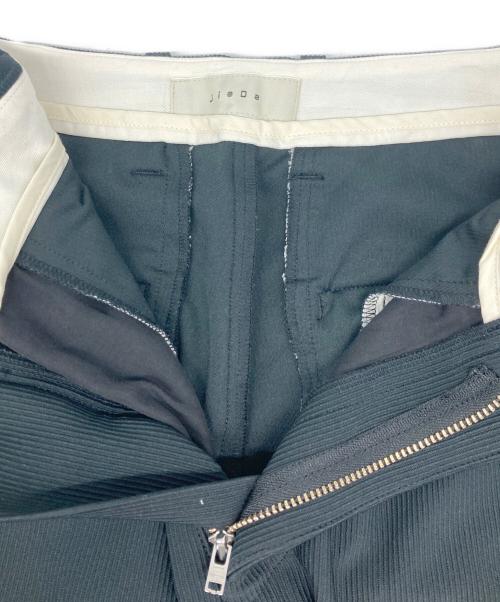 jieda（ジエダ）Jieda (ジエダ) TRICOT SLACKS/トリコスラックス ブラック サイズ:1の古着・服飾アイテム
