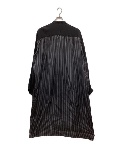 s'yte（サイト）s'yte (サイト) 切替ロングシャツ ブラック サイズ:3の古着・服飾アイテム