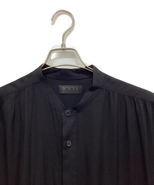 s'yte（サイト）s'yte (サイト) 切替ロングシャツ ブラック サイズ:3の古着・服飾アイテム