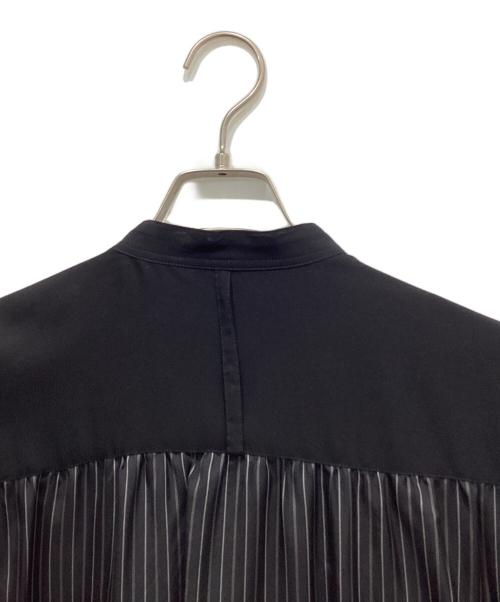 s'yte（サイト）s'yte (サイト) 切替ロングシャツ ブラック サイズ:3の古着・服飾アイテム