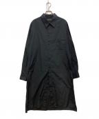 s'yteサイト）の古着「ロングシャツ」｜ブラック