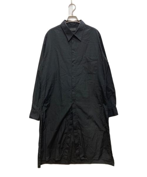 s'yte（サイト）s'yte (サイト) ロングシャツ ブラック サイズ:3の古着・服飾アイテム