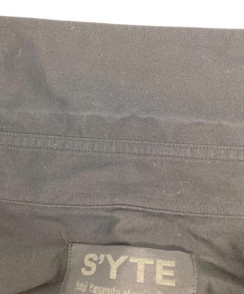 s'yte（サイト）s'yte (サイト) ロングシャツ ブラック サイズ:3の古着・服飾アイテム