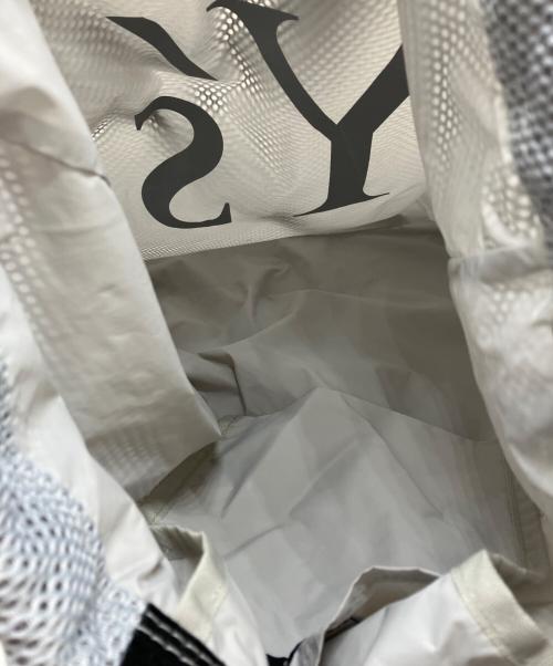 Y's（ワイズ）Y's (ワイズ) ナイロンメッシュナップサック ライトグレーの古着・服飾アイテム