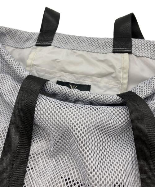 Y's（ワイズ）Y's (ワイズ) ナイロンメッシュナップサック ライトグレーの古着・服飾アイテム