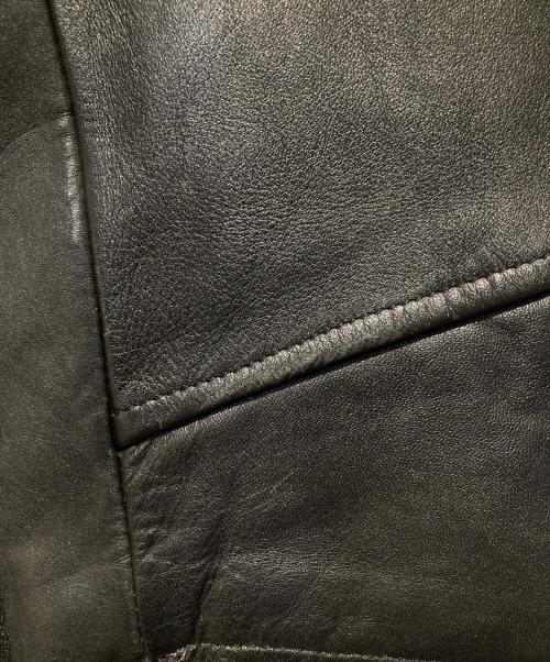 HARLEY-DAVIDSON（ハーレーダビッドソン）HARLEY-DAVIDSON (ハーレーダビッドソン) レザーコート ブラック サイズ:42の古着・服飾アイテム