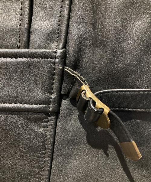 HARLEY-DAVIDSON（ハーレーダビッドソン）HARLEY-DAVIDSON (ハーレーダビッドソン) レザーコート ブラック サイズ:42の古着・服飾アイテム