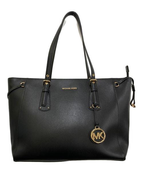 MICHAEL KORS（マイケル・コース）MICHAEL KORS (マイケル・コース) トートバッグ　30H7GV6T8L ブラックの古着・服飾アイテム
