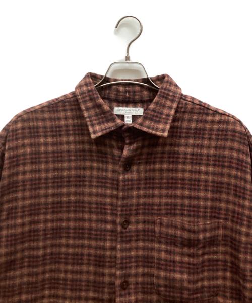 BANANA REPUBLIC（バナナリパブリック）BANANA REPUBLIC (バナナリパブリック) チェックネルシャツ レッド サイズ:XLの古着・服飾アイテム
