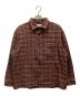 BANANA REPUBLIC（バナナリパブリック）の古着「チェックネルシャツ」｜レッド