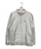 Championチャンピオン）の古着「HALFZIP SWEAT」｜グレー
