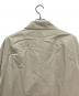 中古・古着 green label relaxing (グリーンレーベルリラクシング) ナイロンオックス ステンカラーコート ベージュ サイズ:L：5000円