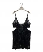TELOPLANテーロプラン）の古着「Clyde Cami Dress」｜ブラック