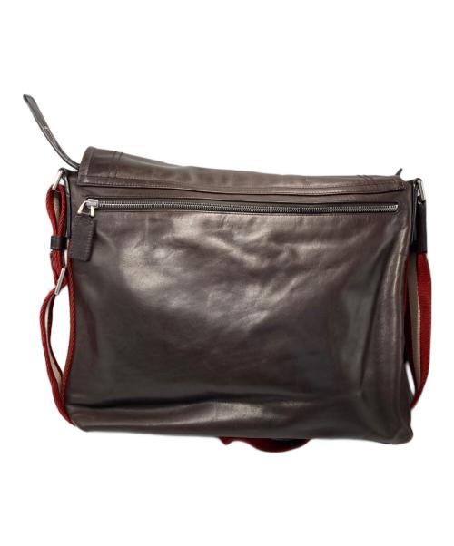 BALLY（バリー）BALLY (バリー) メッセンジャーバッグ ブラウンの古着・服飾アイテム