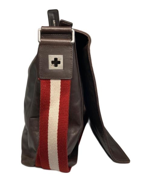 BALLY（バリー）BALLY (バリー) メッセンジャーバッグ ブラウンの古着・服飾アイテム