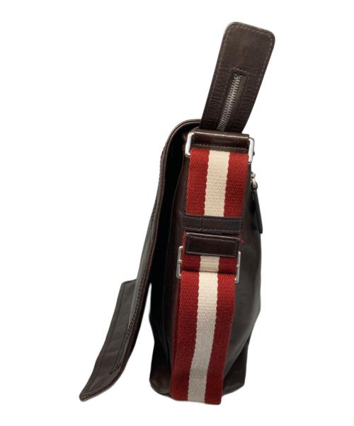 BALLY（バリー）BALLY (バリー) メッセンジャーバッグ ブラウンの古着・服飾アイテム