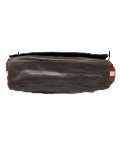 BALLY（バリー）BALLY (バリー) メッセンジャーバッグ ブラウンの古着・服飾アイテム