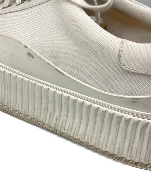 JIL SANDER（ジルサンダー）JIL SANDER (ジルサンダー) ローカットスニーカー ホワイト サイズ:44の古着・服飾アイテム