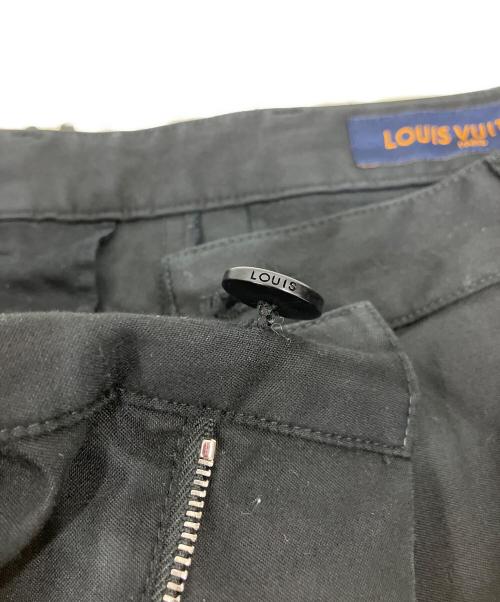 LOUIS VUITTON（ルイ ヴィトン）LOUIS VUITTON (ルイ ヴィトン) カーゴパンツ ブラック サイズ:SIZE 38の古着・服飾アイテム