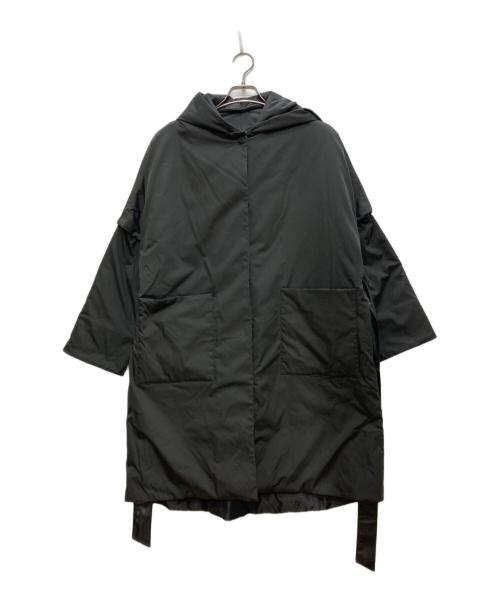 Gypsohila（ジプソフィア）Gypsohila (ジプソフィア) Padding Long Jacket/パディング ロング ジャケット ブラック サイズ:freeの古着・服飾アイテム